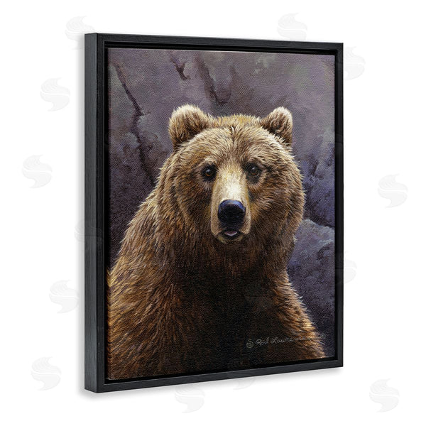 Stupell Industries Rod Lawrence | Surprised Bear Portrait Wall Art