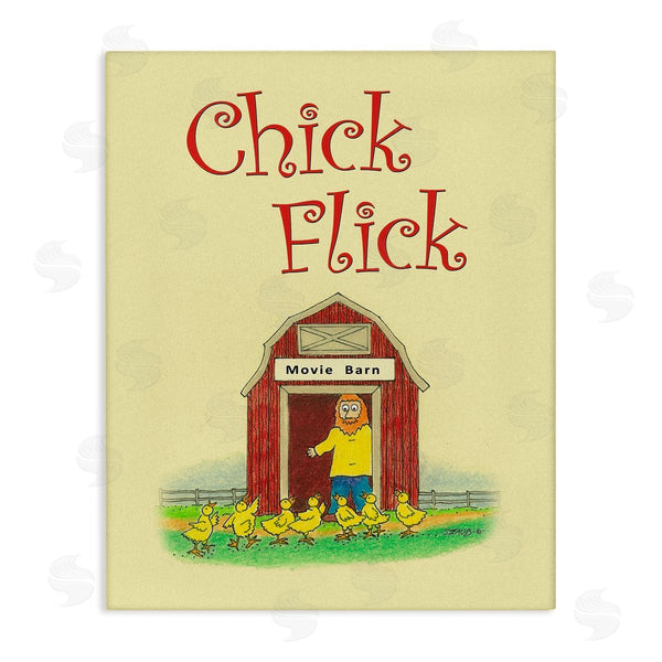 stupell industries Roger Straub | Chick Flick Vintage Pun