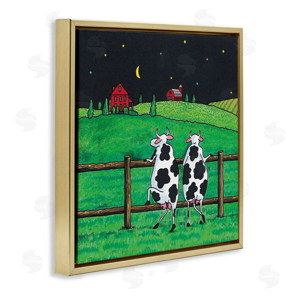 Stupell Industries Roger Straub | Girls Night Out Cows