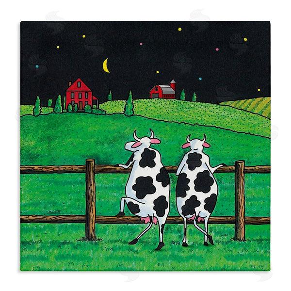 stupell industries Roger Straub | Girls Night Out Cows