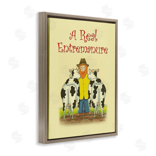 Stupell Industries Roger Straub | Vintage A Real Entremanure Wall Art