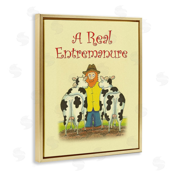 Stupell Industries Roger Straub | Vintage A Real Entremanure Wall Art