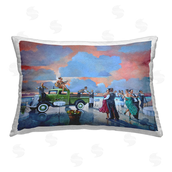 Stupell Industries Ronald West | Beach Ballroom Dance