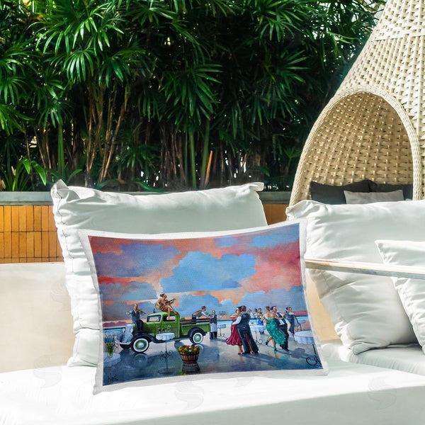 Stupell Industries Ronald West | Beach Ballroom Dance