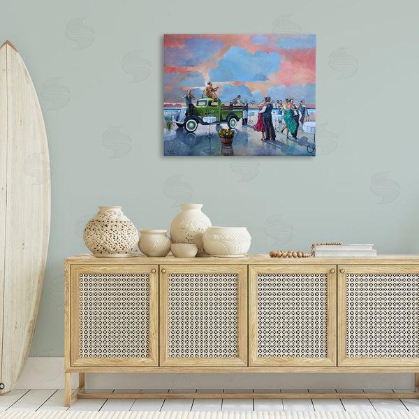Stupell Industries Ronald West | Beach Ballroom Dance Wall Art