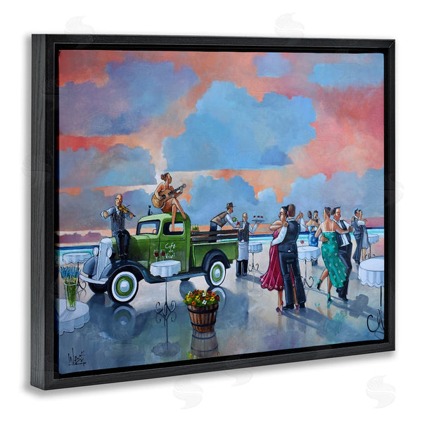 Stupell Industries Ronald West | Beach Ballroom Dance Wall Art