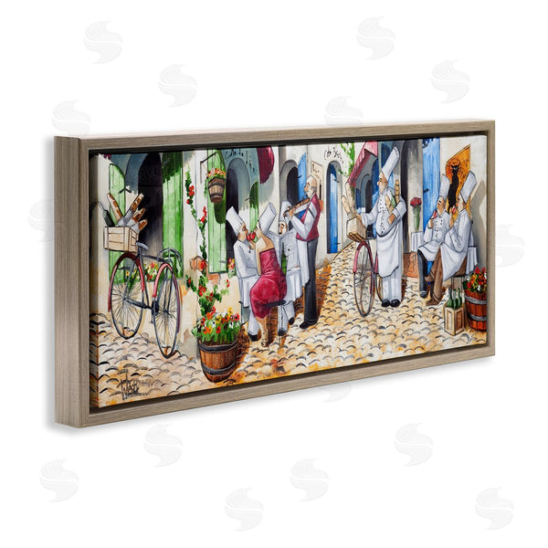 Stupell Industries Ronald West | Town Café Chefs Wall Art