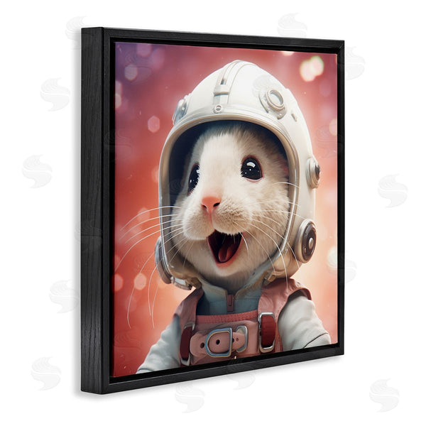 Stupell Industries Roozbeh | Astronaut Mouse Portrait Wall Art