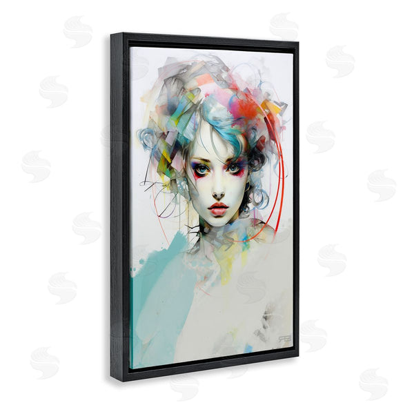 Stupell Industries Roozbeh Bahramali | Abstract Hair Visage