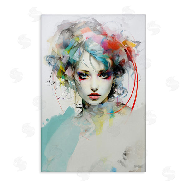stupell industries Roozbeh Bahramali | Abstract Hair Visage