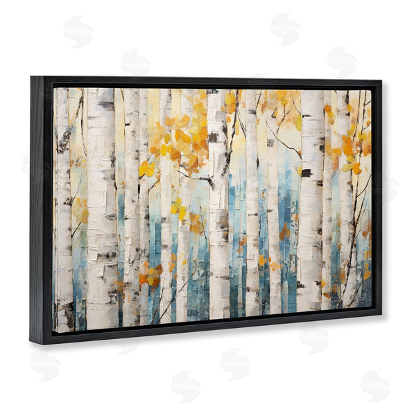 Stupell Industries Roozbeh Bahramali | Autumn Birch Forest