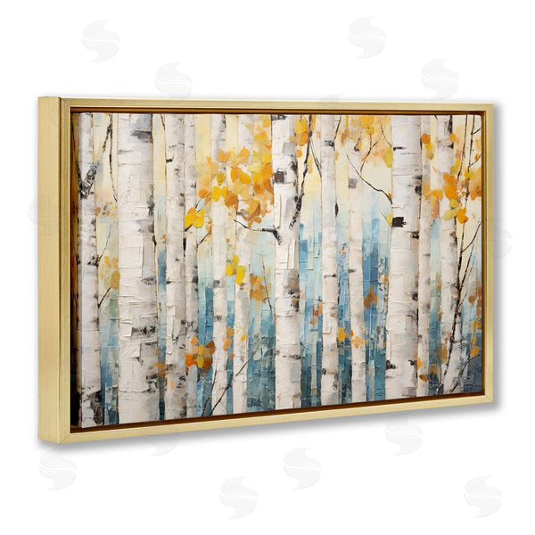 Stupell Industries Roozbeh Bahramali | Autumn Birch Forest