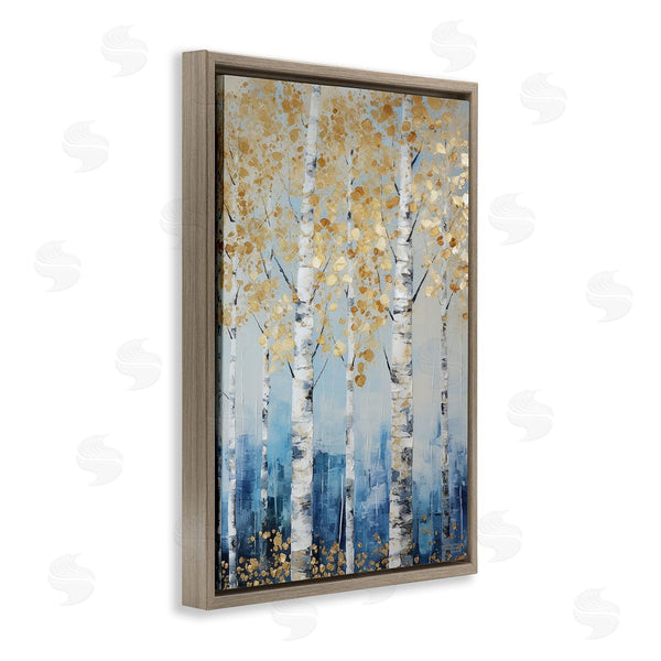 Stupell Industries Roozbeh Bahramali | Autumnal Birch Forest Wall Art
