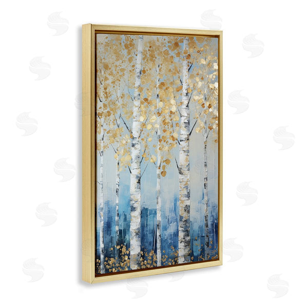 Stupell Industries Roozbeh Bahramali | Autumnal Birch Forest Wall Art