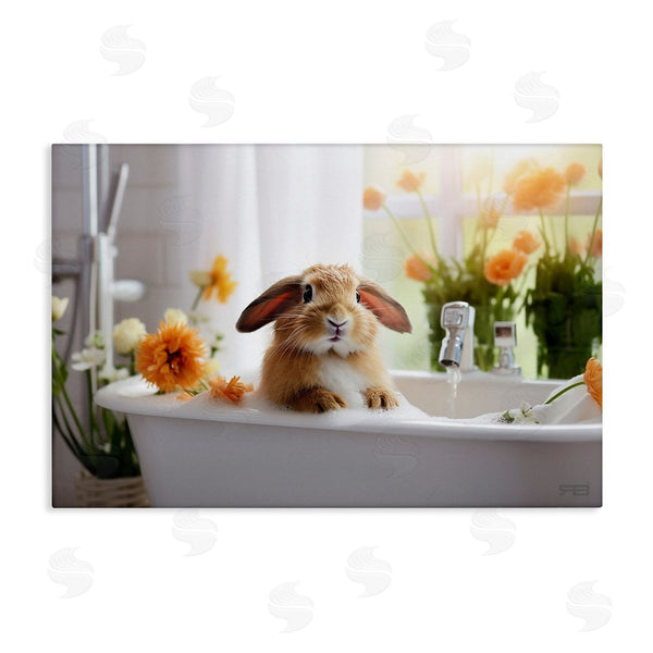 stupell industries Roozbeh Bahramali | Bathing Baby Bunny