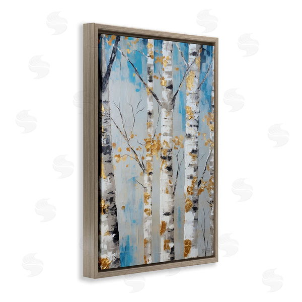 Stupell Industries Roozbeh Bahramali | Birch Trees Foliage