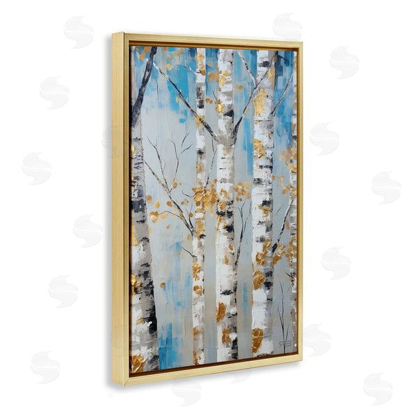 Stupell Industries Roozbeh Bahramali | Birch Trees Foliage