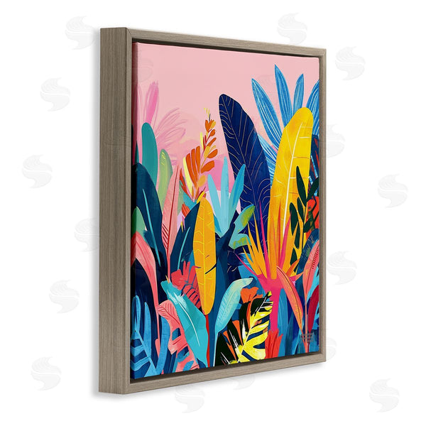 Stupell Industries Roozbeh Bahramali | Bold Tropical Jungle Leaves