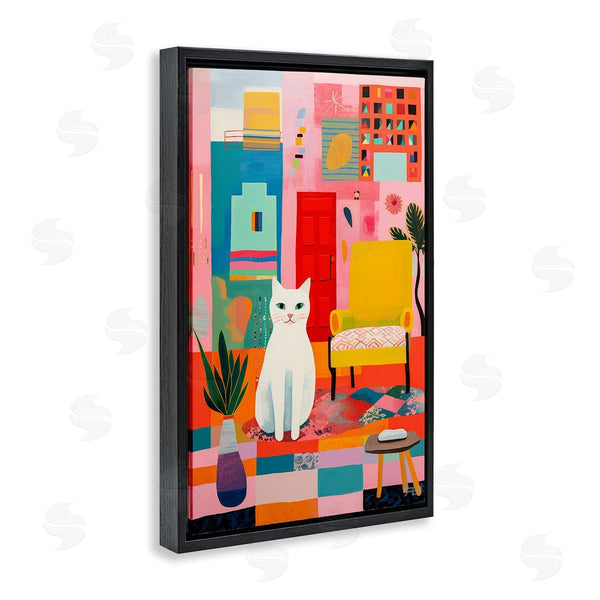 Stupell Industries Roozbeh Bahramali | Cat And Eclectic Design