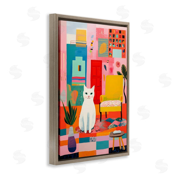 Stupell Industries Roozbeh Bahramali | Cat And Eclectic Design