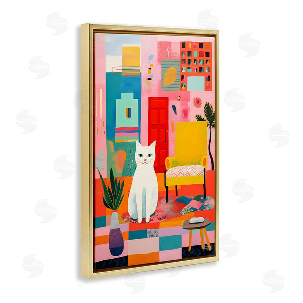 Stupell Industries Roozbeh Bahramali | Cat And Eclectic Design