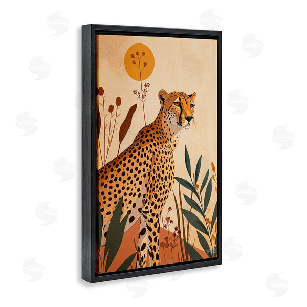 Stupell Industries Roozbeh Bahramali | Cheetah And Boho Plants