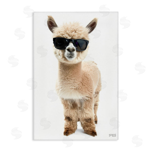 stupell industries Roozbeh Bahramali | Cool Alpaca and Glasses