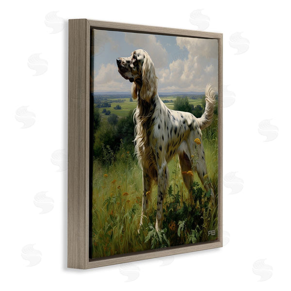 Stupell Industries Roozbeh Bahramali | Dalmatian Dog In Countryside