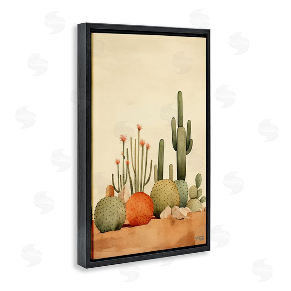 Stupell Industries Roozbeh Bahramali | Desert Cactus Scenery