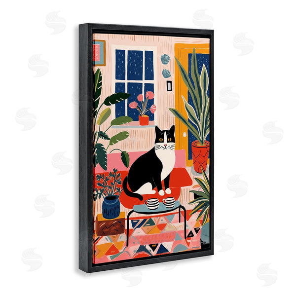 Stupell Industries Roozbeh Bahramali | Eclectic Living Room Cat