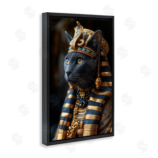 Stupell Industries Roozbeh Bahramali | Egyptian Pharaoh Cat