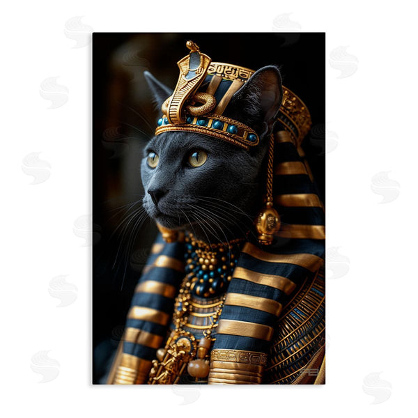 stupell industries Roozbeh Bahramali | Egyptian Pharaoh Cat