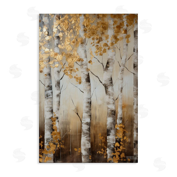 stupell industries Roozbeh Bahramali | Fall Foliage Birch