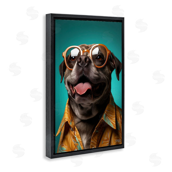 Stupell Industries Roozbeh Bahramali | Fashion Dog Friend