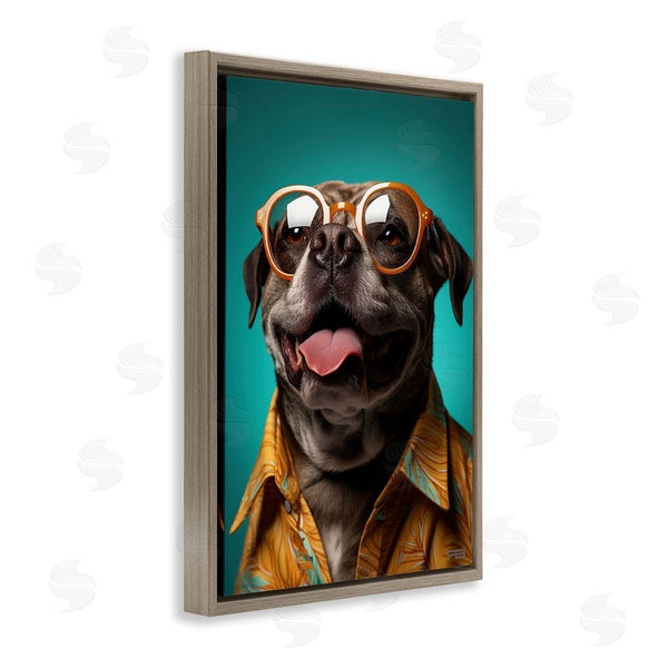 Stupell Industries Roozbeh Bahramali | Fashion Dog Friend