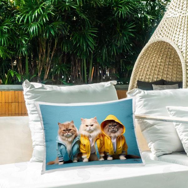 Stupell Industries Roozbeh Bahramali | Funny Stylish Cats