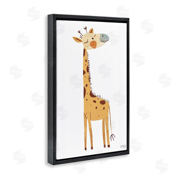 Stupell Industries Roozbeh Bahramali | Happy Giraffe Winking