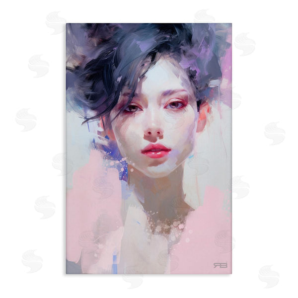 stupell industries Roozbeh Bahramali | Purple Haired Woman