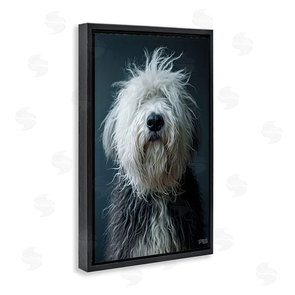 Stupell Industries Roozbeh Bahramali | Shaggy Pup Portrait