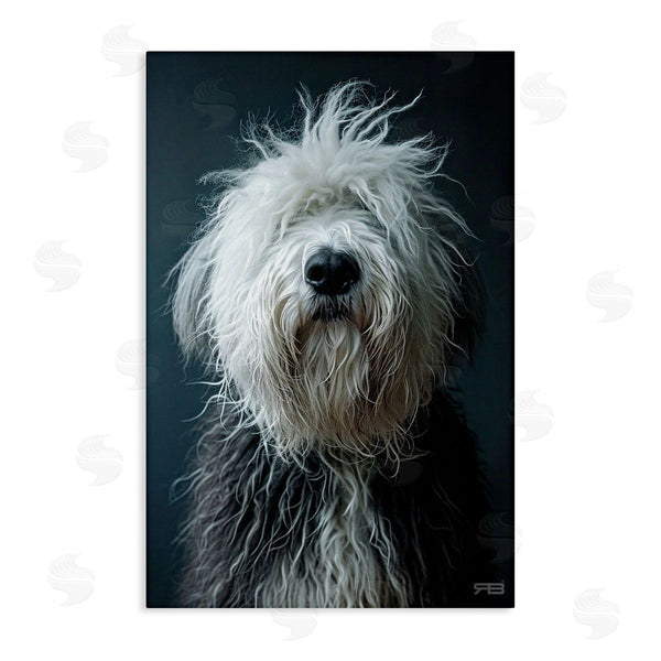 stupell industries Roozbeh Bahramali | Shaggy Pup Portrait