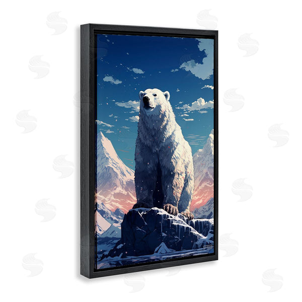 Stupell Industries Roozbeh Bahramali | Snowy Polar Bear