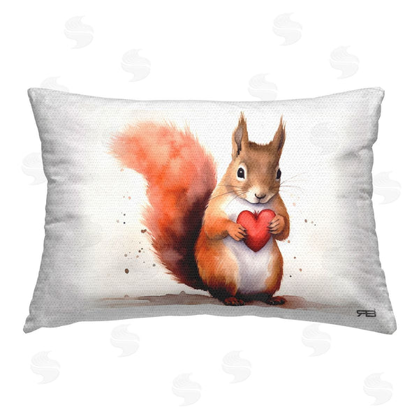 Stupell Industries Roozbeh Bahramali | Squirrel Holding Heart