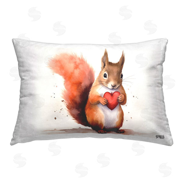 stupell industries Roozbeh Bahramali | Squirrel Holding Heart