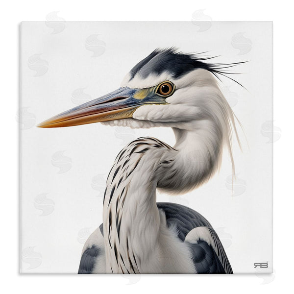 stupell industries Roozbeh Bahramali | Stoic Heron Looking Left