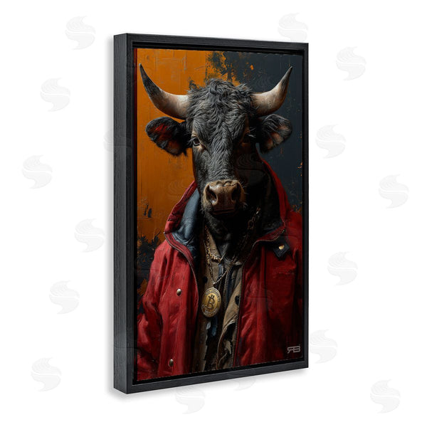 Stupell Industries Roozbeh Bahramali | Street Style Cattle Wall Art