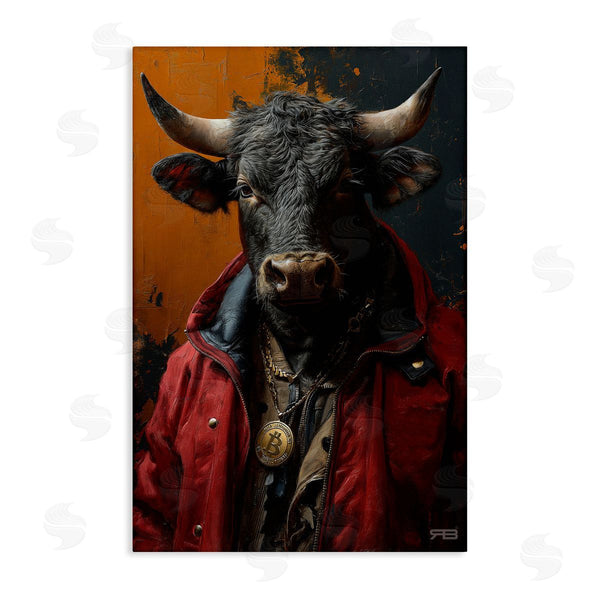 stupell industries Roozbeh Bahramali | Street Style Cattle Wall Art
