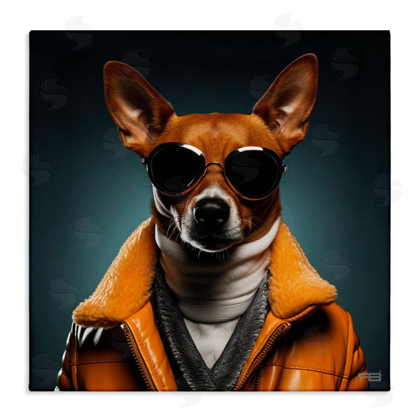 stupell industries Roozbeh Bahramali | Stylish Dog with Sunglasses