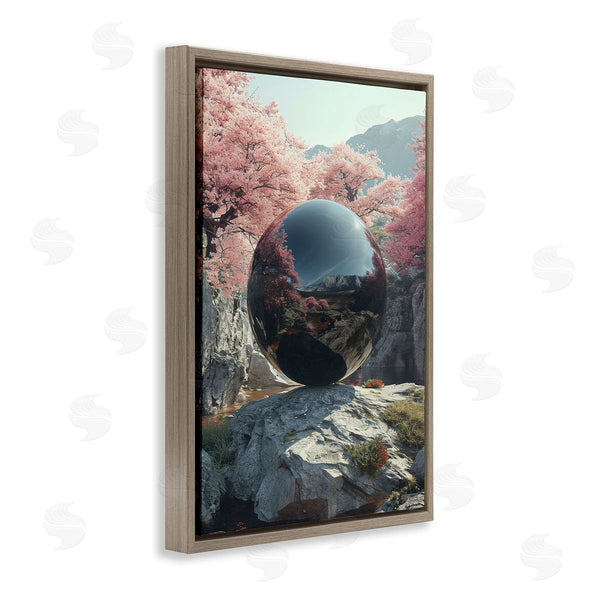 Stupell Industries Roozbeh Bahramali | Surreal Reflective Ball