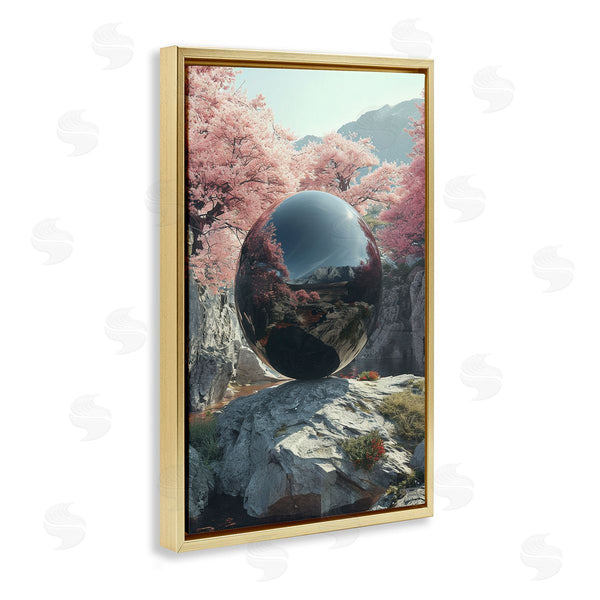 Stupell Industries Roozbeh Bahramali | Surreal Reflective Ball