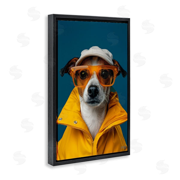 Stupell Industries Roozbeh Bahramali | Trendy Dog Friend